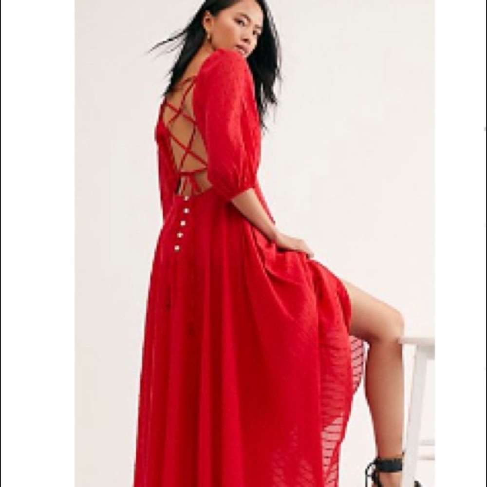 Free People Beachy Keen MIDI Dress
